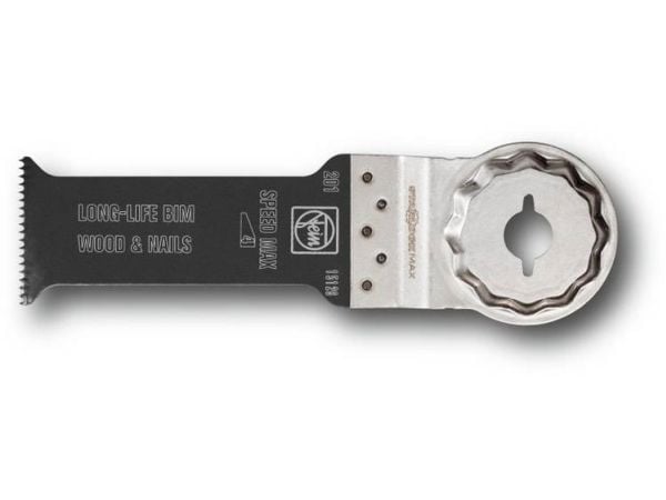 FEIN 63502201230, Sagblad, Gipsplater, Plast, Tre, Bimetall, 78 mm, 32 mm, 5 stykker