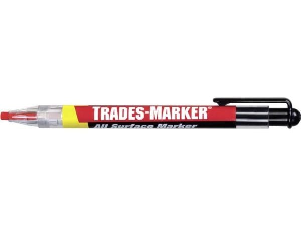 Markal Trade Marker Starter Pack 96132 permanentmarkør rød 3,8 mm