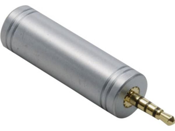 BKL Electronic 1103096 lydadapter Jack 2,5 mm til Jack 3,5 mm gull