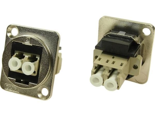 XLR-adapter LC Duplex MM-adapter for innbygging CP30214M CP30214M Cliff, innhold: 1 stk XLR-adapter LC Duplex MM-adapter for innbygging CP30214M CP30214M Cliff, innhold: 1 stk