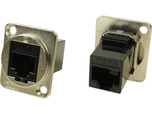 XLR-adapter UTP RJ45 Cat6 innfelt CP30222M Cliff (1 stk.)