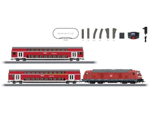 Märklin 29479, Pienoisrautatie, Esikoottu, 1:87, Regional Express, Ei sukupuolirajoitusta, Metalli, Muovi