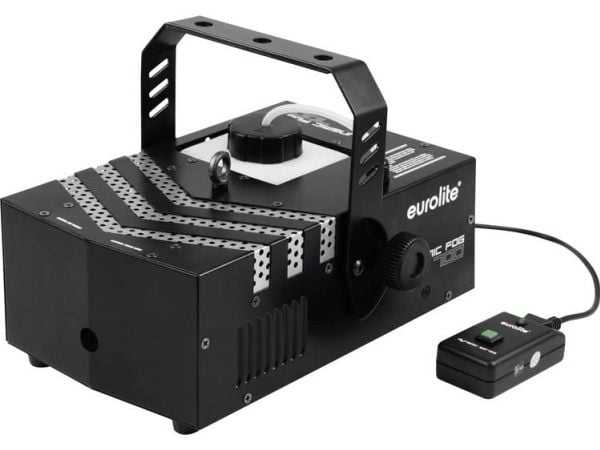 Eurolite tåkemaskin DYNAMIC FOG 700 inkl. kabelfjernkontroll inkl. festebrakett med lyseffekt (51702037)