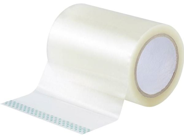 TOOLCRAFT 93038c184 emballeringstejp transparent (L x B) 66 m x 15 cm, 1 st