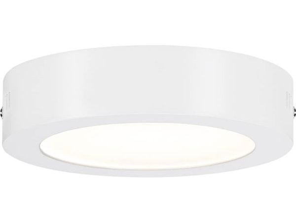 Paulmann Lunar, Rund, Overflatemontert, Hvit, Aluminium, II, 13,5 W