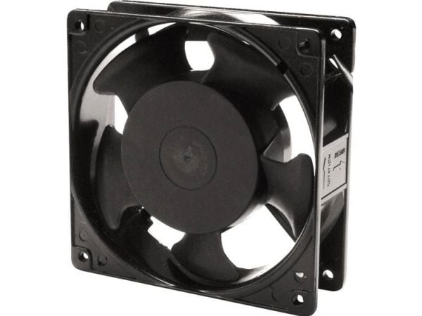 Digitus DN-19 FAN, Tuuletin, musta