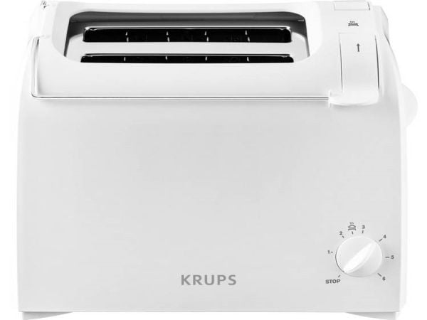 Krups ProAroma, 2 viipale(i)ta, Valkoinen, 700 W