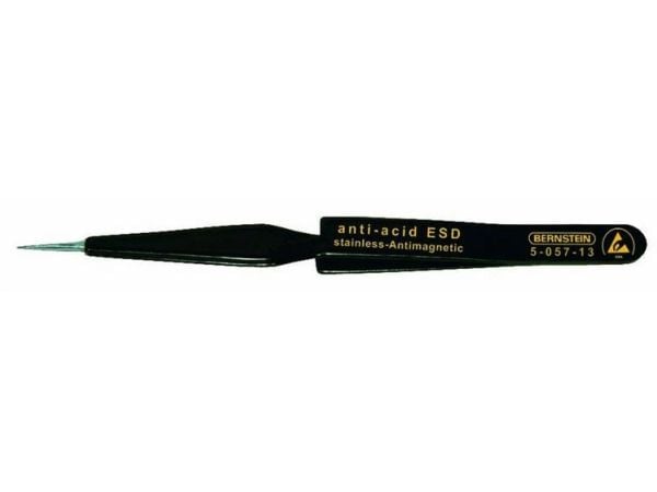 Bernstein 5-057-13, Rustfritt stål, Svart, Spiss, Rett, 13 g, 120 mm