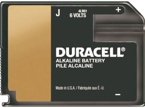 Duracell Security - Batteri J - Alkalisk - 500 mAh