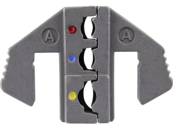 TOOLCRAFT PLE-0A 1423365 Crimptång Isolerade kabelskor; 0,5 till 6 mm² Lämplig för märket TOOLCRAFT PZ-500