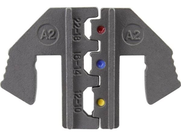 TOOLCRAFT PLE-0A2 krympeinnsatser til isolerte kontakter, passer til TOOLCRAFT PZ-500