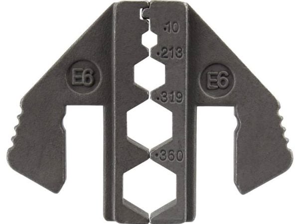 TOOLCRAFT PLE-0E6 Crimp-indsatser Crimpindsats til koaksial-stik Passer til mærke: TOOLCRAFT PZ-500