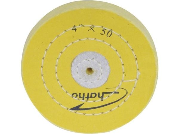 Proxxon 28 000, Poleringsskive, 10 cm, 1,5 cm, Gult