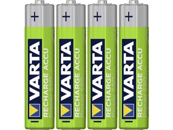 Varta - Batteri 4 x AAA - NiMH - (oppladbart) - 550 mAh