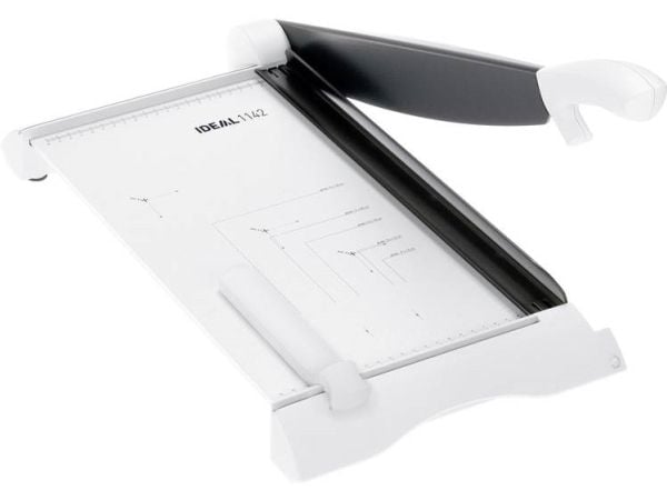 Ideal Office application 1142, 43 cm, 15 ark, 43 cm, Manuell klemme, Rustfritt stål, two side scales in cm/mm