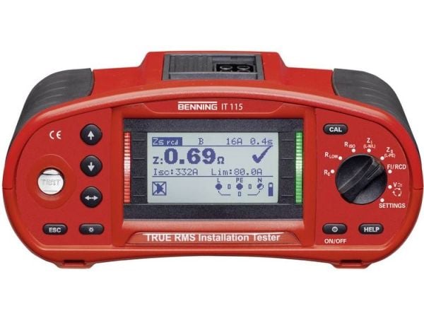 IT 115 installasjonstester kalibrert etter DAkkS (044104)