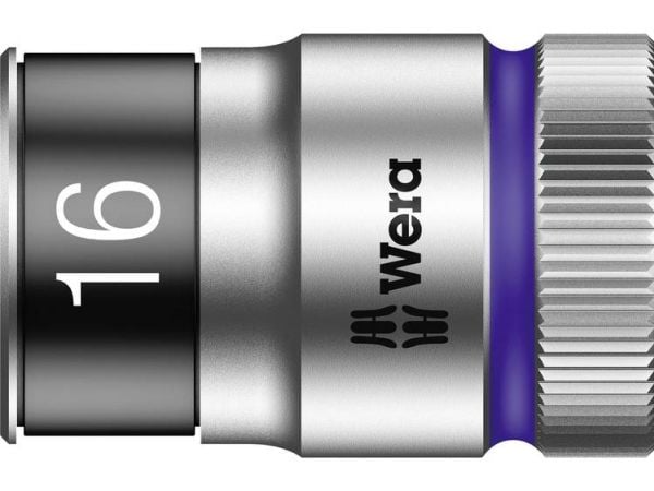 Wera 8790 HMC HF Zyklop, 1 stykker, Sekskantet, 25,4 / 2 mm (1 / 2"), 37 mm