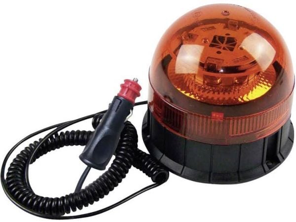 Berger &amp; Schröter Rotorblink 20209 12 V, 24 V verkkovirralla Imujalka, Ruuvikiinnitys, Magneettikiinnitys Oranssi