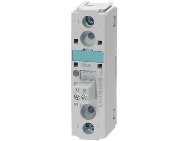 Siemens Semiconductor -rele 3RF21201AA02 20 A Kytkentäjännite (max.): 230 V/AC Kytkentä nollajännitteellä 1 kpl 1 kpl