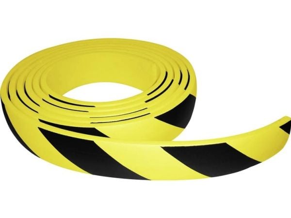 VISO PUC500NJ Skydd skum sort, gul (L x B) 5 m x 60 mm