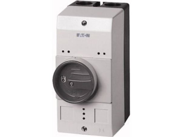 Eaton CI-PKZ0-GM Tomt hus med drejeafbryder (L x B x K) 97 x 80 x 160 mm Sort, Grå 1 stk