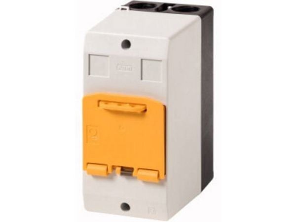 Eaton CI-PKZ01-SVB Tyhjä kotelo Pinta-asennettava, lukittava (L x S x K) 80 x 97 x 160 mm Harmaa, keltainen 1 kpl 1 kpl