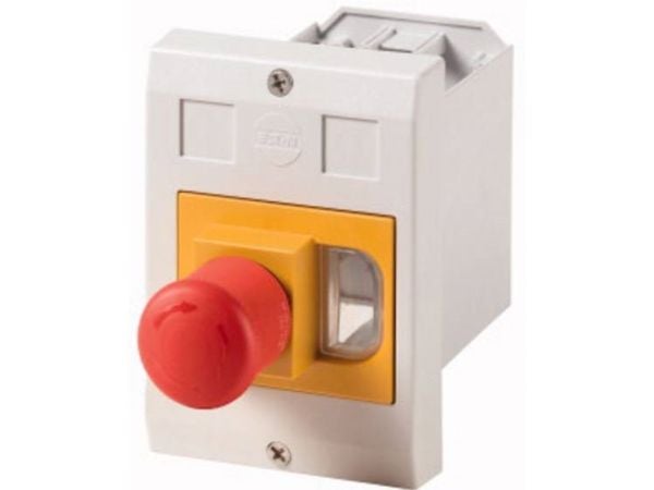 Eaton E-PKZ01-PVT, Dørlås, Rød, Hvit, Gult, Plastikk, IP65, -25 - 40 °C, 85 mm