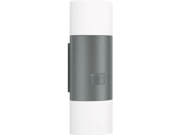 Steinel L 910 S - Vegglampe - LED - 9.8 W - varmt hvitt lys - 3000 K - antrasitt, opal