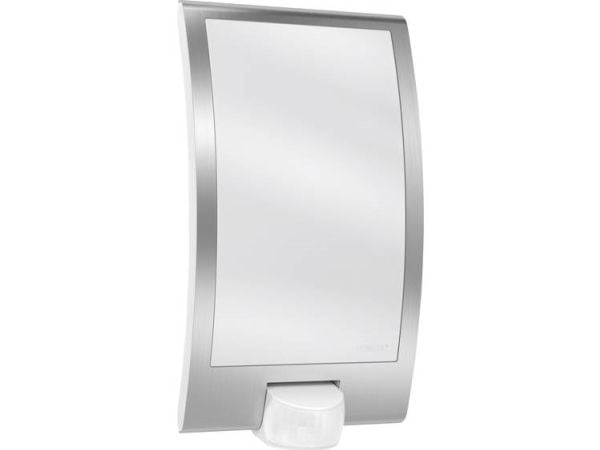 Steinel AUSSENLEUCHTE L 22 S EDELSTAHL 009816 utendørs vegglampe med bevegelsessensor LED (RGB) E27 60 W rustfritt stål