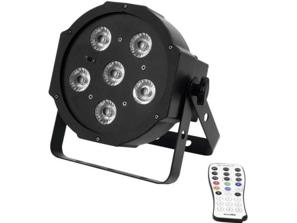 Eurolite SLS-603 LED-PAR-spotter antall LED: 6 x 3 W svart (51915358)