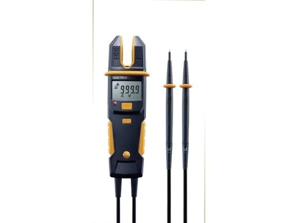 testo 0590 7552 Hånd-multimittari, digitaalinen CAT IV 600 V, CAT III 1000 V Visning (counts): 4000