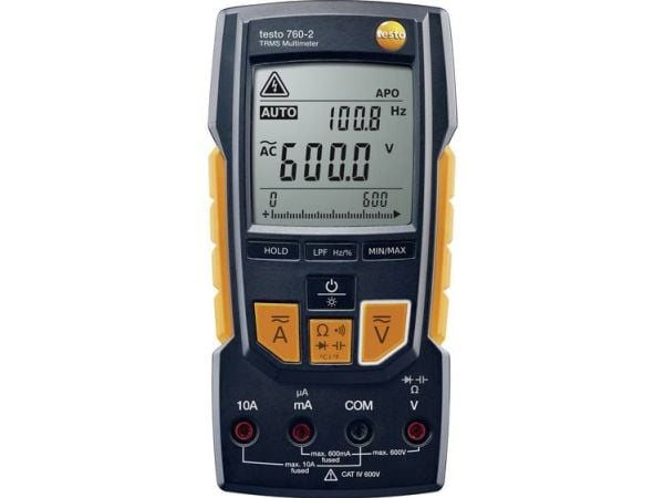 Testo 760-2, LCD, Batterier, AAA, 167 mm, 45 mm, 85 mm