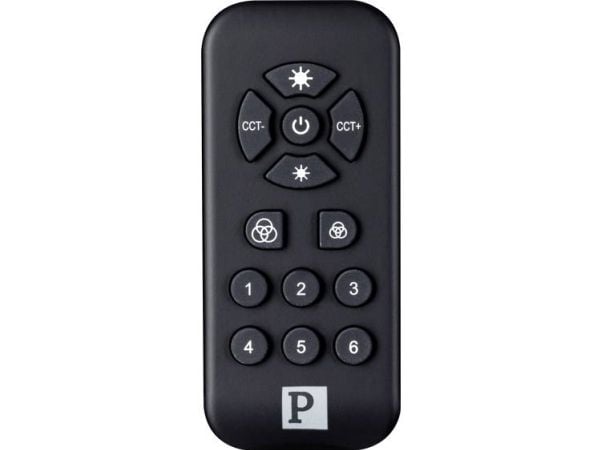 Paulmann 500.01, Smarthjemmeenhet, Lighting, Bluetooth, Trykknapper, Sort