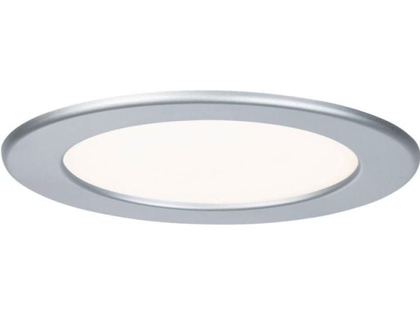 Paulmann 920.74, Innsunket spotlight, 1 ampuller, LED, 2700 K, 780 lm, Kromfarget