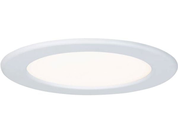 Paulmann 920.62, Innsunket spotlight, LED, 2700 K, 780 lm, 230 V, Grå, Hvit