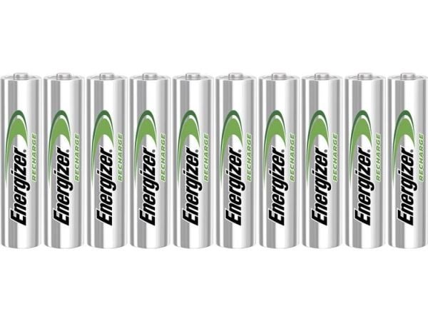 Energizer Power Plus HR03 ladattava AAA-akku NiMH 700 mAh 1,2 V 10 kpl