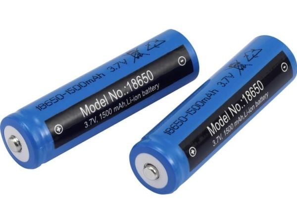 Reely modellbyggbatteri, enkelcelle litium 18650 3,7 V 1500 mAh