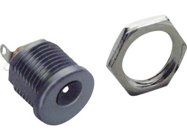 BKL Electronic 072780 Connettore per bassa tensione Presa verticale 6.3 mm 2.1 mm 1 pz.