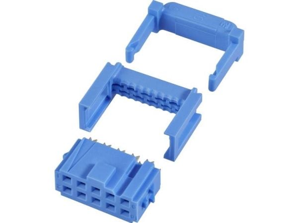 TE Connectivity 1-1658527-0 Urosliitin vedonpoistolla Ristikon koko: 2,54 mm Napojen kokonaismäärä: 26 Rivien lukumäärä: 2 1 kpl 1 kpl
