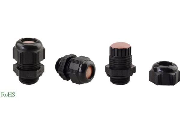 HELUKABEL 906697, Musta, Polyamidi, 20 kpl, M40, 2,8 cm, IP66, IP68