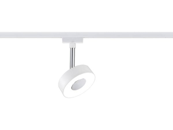 Paulmann 952.72, Spotlight på skinne, 1 ampuller, LED, 2700 K, 308 lm, Hvit