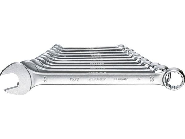 Gedore 6093070 7-011 Haarukka-avainsarja 11 osaa 8 - 22 mm