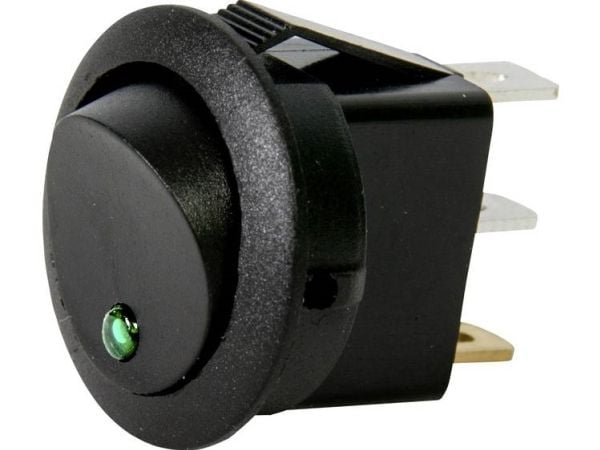 HP biltilbehør 28633 vippbryter 12 V 10 A 1 x Av/På klikk