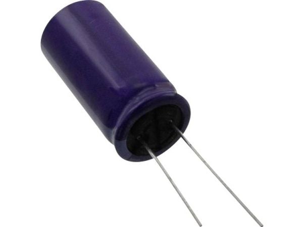Panasonic ECA-1JM222 Elektrolyyttikondensaattori säteittäisellä johdolla 7,5 mm 2200 µF 63 V 20 % (Ø) 18 mm 1 kpl 1 kpl