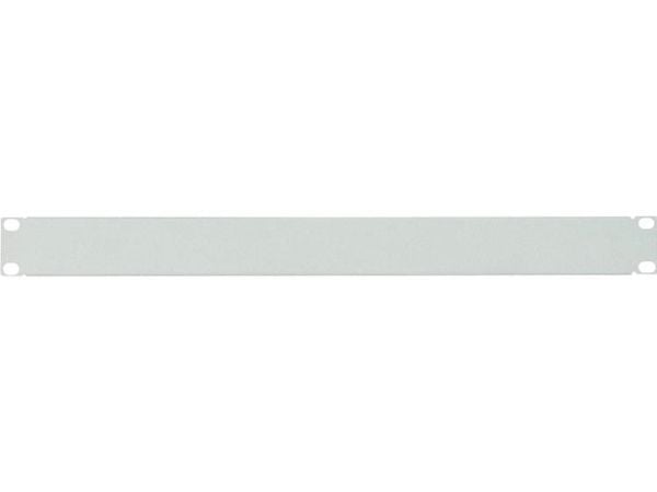Intellinet 19" tyhjä paneeli, 1U, harmaa - Tomt panel - grå, RAL 7035 - 1U - 19"