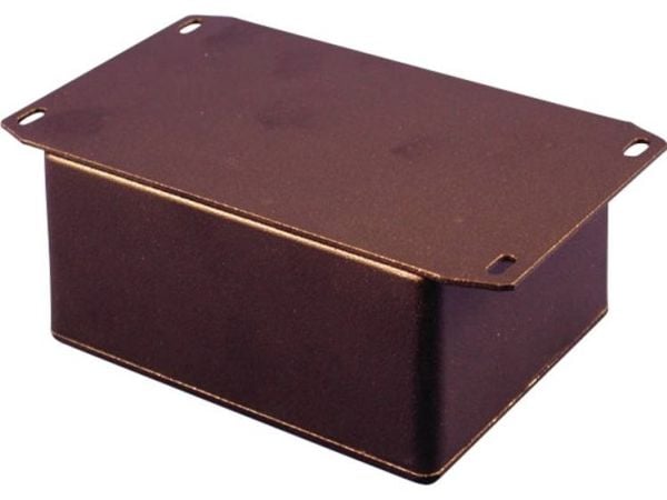 Hammond Electronics 1590WBXFBK universal-kabinett 254 x 70 x 49,5 mm aluminium svart (RAL 9005), 1 stk Hammond Electronics 1590WBXFBK universal-kabinett 254 x 70 x 49,5 mm aluminium svart (RAL 9005), 1 stk
