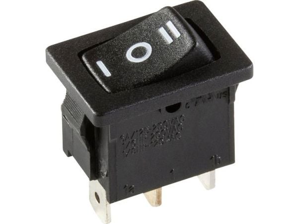 interBär Vaihtokytkin 3632-100.22 250 V 10 A 1 x On/Off/On Klikkaava 1 kpl