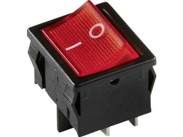 interBär 3628-295.22 vippekontakt 3628-295.22 250 V AC 10 A, 1 x Off/On, klickande, 1 st
