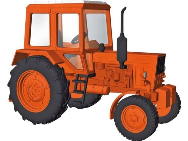 Busch 51300 H0 landbruksmodell Belarus MTS-80