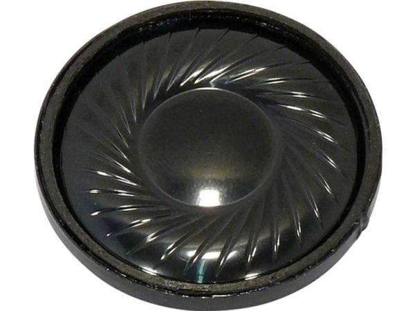Visaton K 34 WP, 1 W, rund, 2 W, 8 ohm (O), 320 - 20000 Hz, sortering